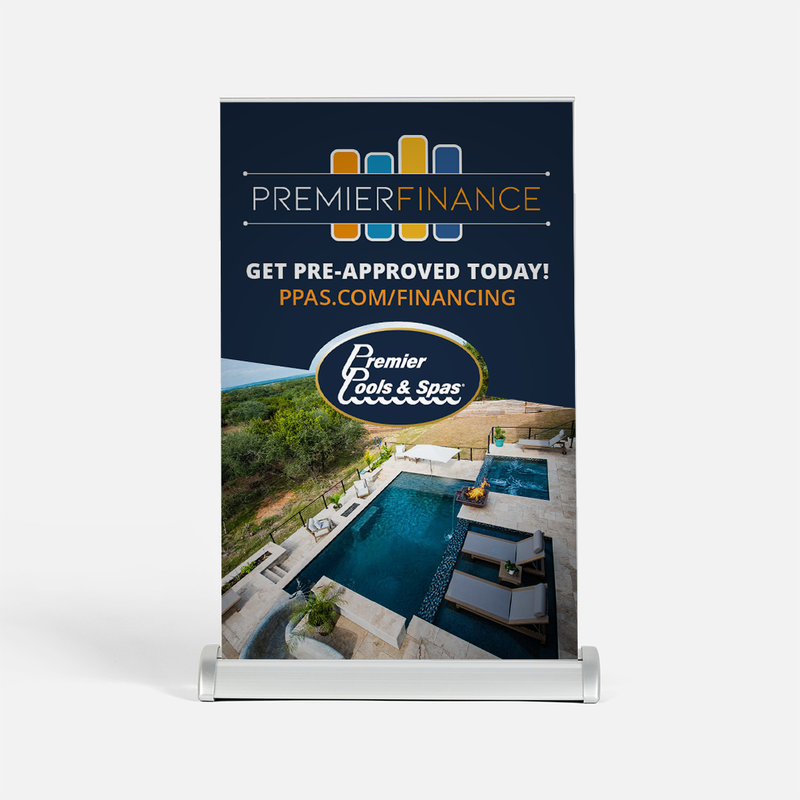 Premier | Build - Tabletop Retractable Banner