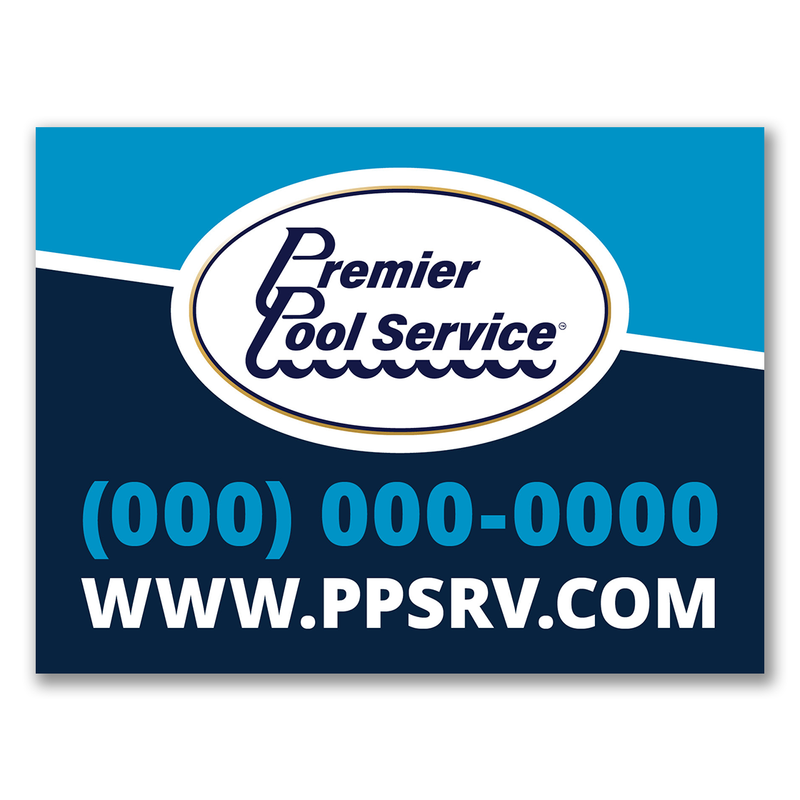 Premier│Service - Yard Signs (Plastic)