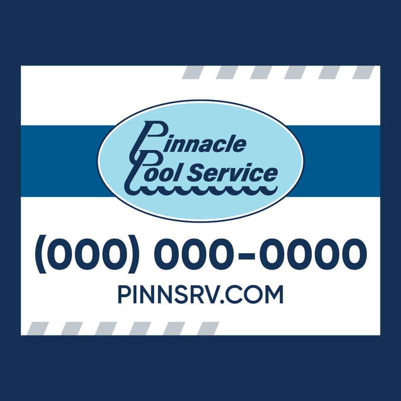 Pinnacle│Service – Yard Signs (Plastic)