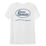 Premier│Service – Men's T-shirt (Athletic Fit/White)