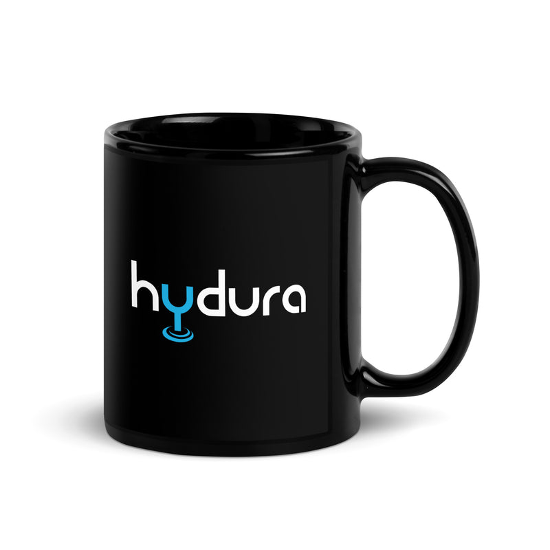 Hydura | Black Glossy Mug