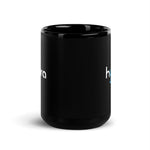 Hydura | Black Glossy Mug