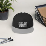 Premier│Build - Ready, Set, Swim! Flat Bill Cap